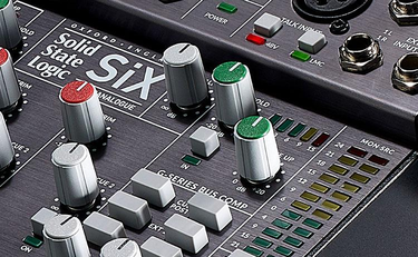 SSL SiX 6-Channel Desktop Analog Mixer - 6 Kanal Ses Mikseri